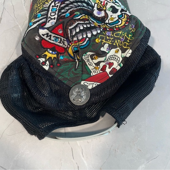 Ed Hardy Rhinestone Cap - Picture 3 of 4